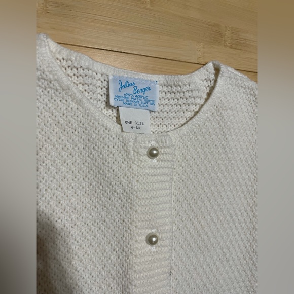 NEW Julius Berger Sweater Shaw P & P Cape Girl - Picture 4 of 13